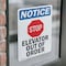 Signmission Elevator Out Of Order Sign With Symbol, 10 in W x Rectangle, Vinyl Decal OS-2PACK-NS-D-1014-V-11737 - alternate 2